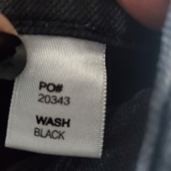 Reformation High Rise Slim Straight Leg Faded Black Organic Cotton Jeans 24 - Picture 10 of 13